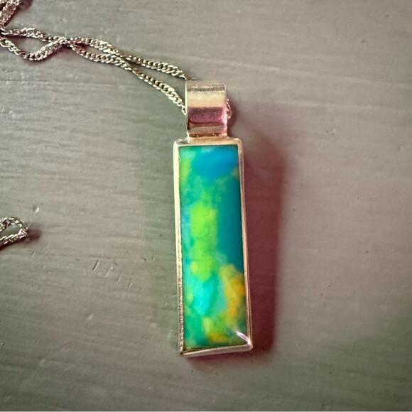 Taxco Mexico 925 Sterling Silver Necklace Pendant Earrings - Picture 8 of 15